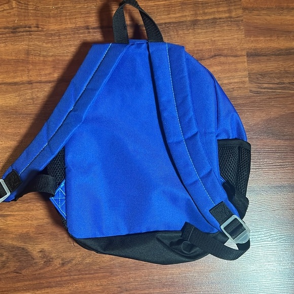 Marvel Mini backpack zipper pocket, blue unisex super heroes carryall kids - Picture 2 of 10